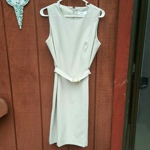Nude Color Calvin Klein Dress